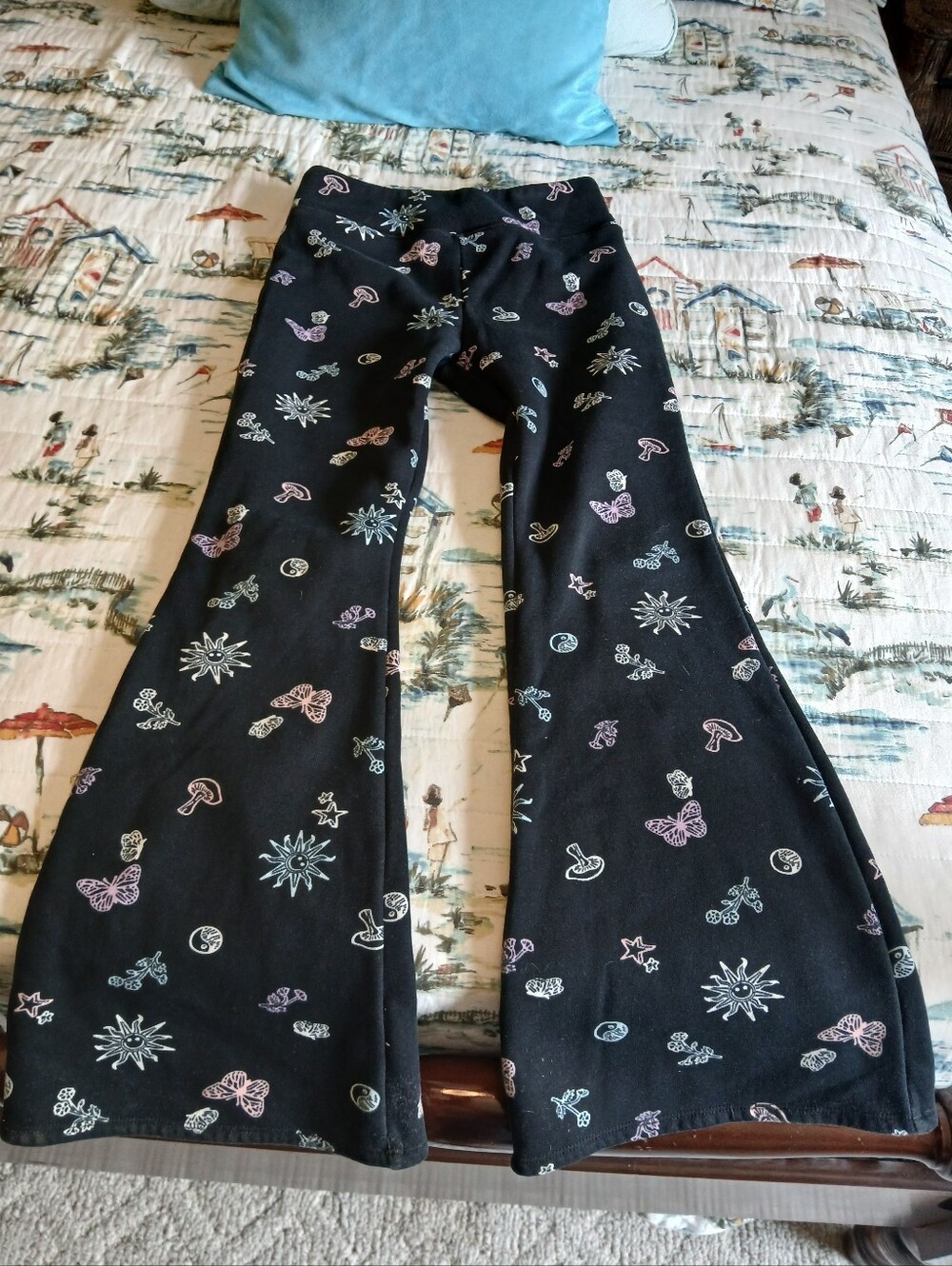 SO fleece Lined Flare Black 10/12